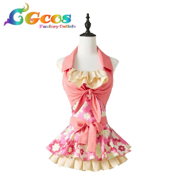 画像1: アイカツ!　星宮いちご　水着　コスプレ衣装 (1)