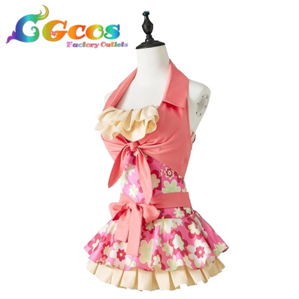 画像2: アイカツ!　星宮いちご　水着　コスプレ衣装 (2)