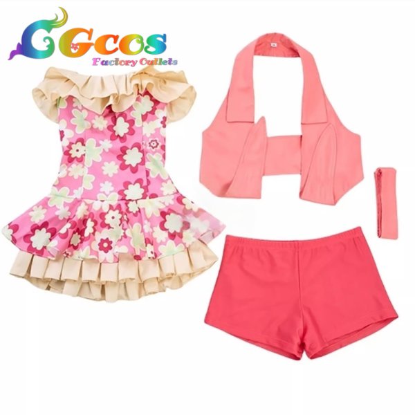 画像4: アイカツ!　星宮いちご　水着　コスプレ衣装 (4)