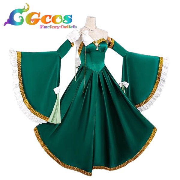 画像2: コードギアス 反逆のルルーシュ　C.C.　ドレス　コスプレ衣装 (2)