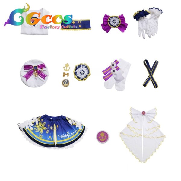 画像9: ラブライブ! School idol project　Happy maker!　南ことり　園田海未　高坂穂乃果　西木野真姫　星空凛　小泉花陽　絢瀬絵里　矢澤にこ　東條希　コスプレ衣装 (9)