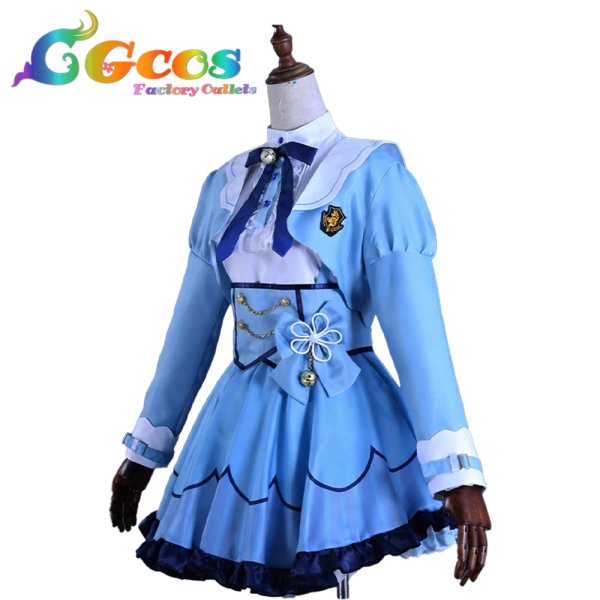 画像2: バーチャルYouTuber　VTuber　天宮こころ　制服　コスプレ衣装 (2)