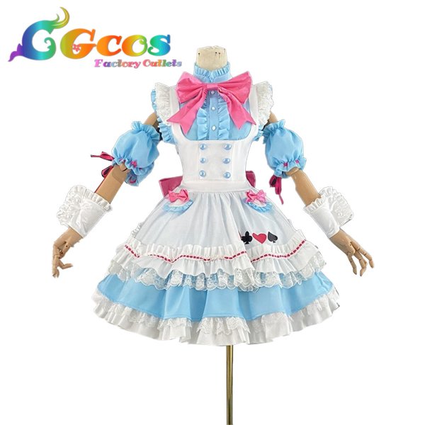 画像1: プリパラ　真中らぁら　メイド　コスプレ衣装 (1)