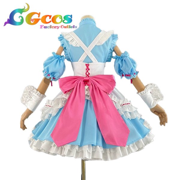 画像2: プリパラ　真中らぁら　メイド　コスプレ衣装 (2)