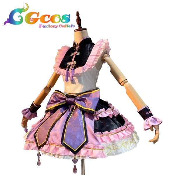 画像2: プリパラ　真中らぁら　チャイナゴシック　コスプレ衣装 (2)