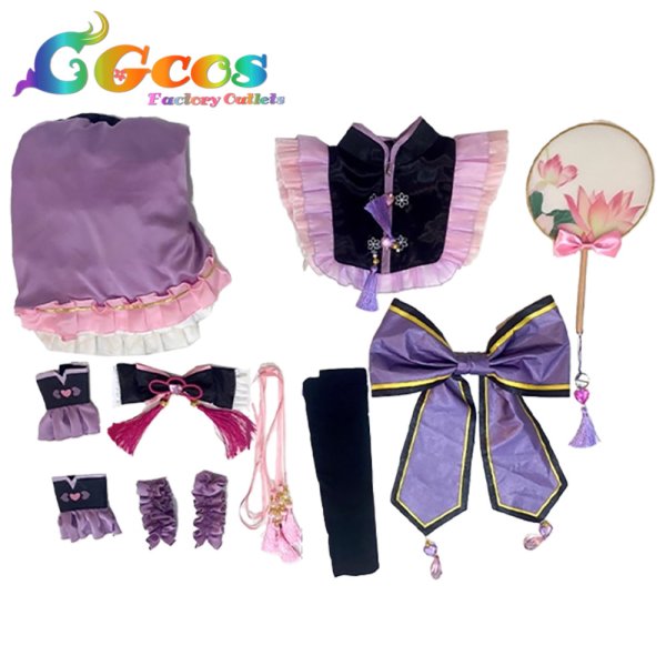 画像4: プリパラ　真中らぁら　チャイナゴシック　コスプレ衣装 (4)