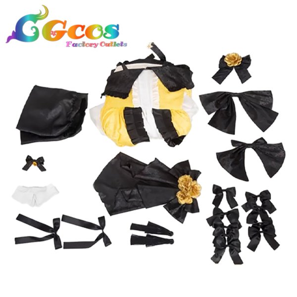 画像4: VOCALOID　鏡音リン　悪ノ衣装　15周年記念　コスプレ衣装 (4)