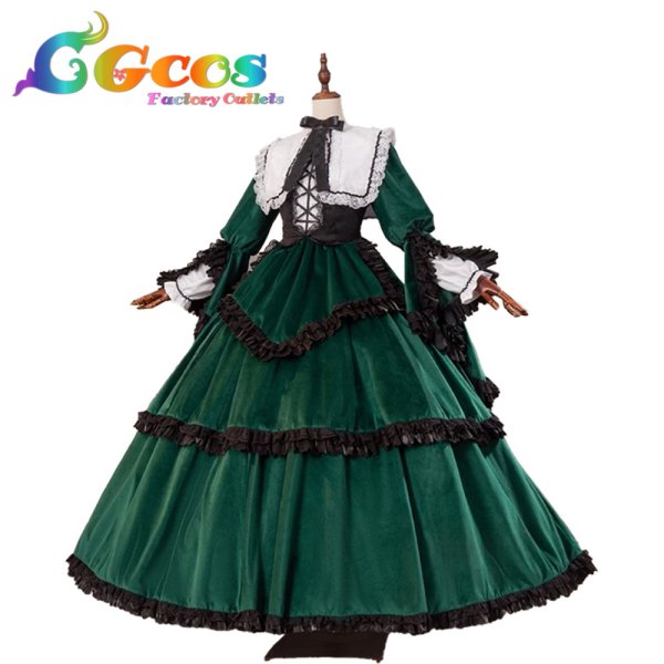 画像3: ローゼンメイデン　翠星石　コスプレ衣装 (3)