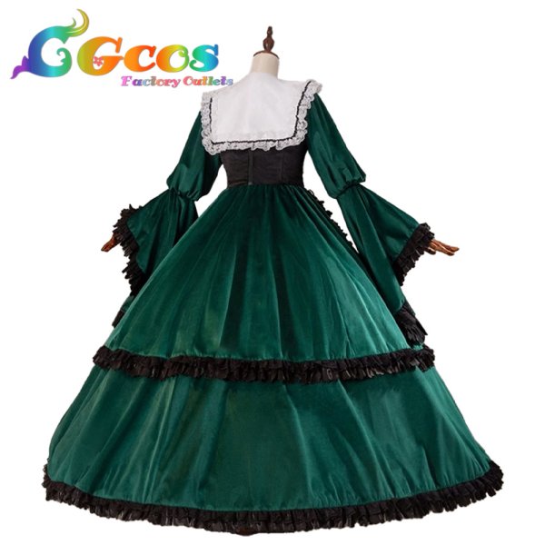 画像4: ローゼンメイデン　翠星石　コスプレ衣装 (4)