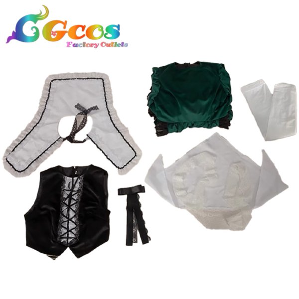 画像5: ローゼンメイデン　翠星石　コスプレ衣装 (5)