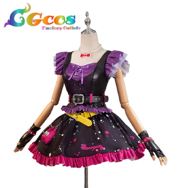 画像3: アイカツ!　星宮いちご　スイートデビルコーデ　コスプレ衣装 (3)