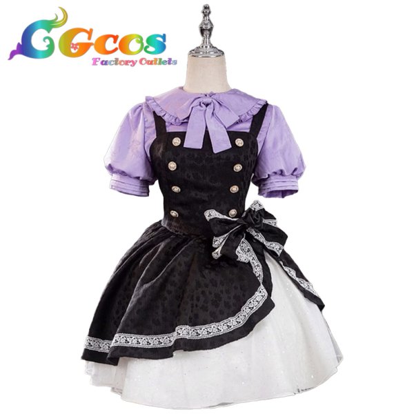 画像1: 中二病でも恋がしたい！　小鳥遊六花　ゴシック　コスプレ衣装 (1)