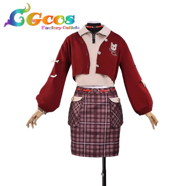 画像1: バーチャルYouTuber　Vtuber　星街すいせい　miComet　コスプレ衣装 (1)