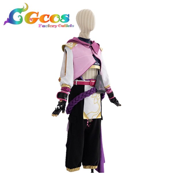 画像1: ヴァロラント（VALORANT）　ジェット（Jett）　コスプレ衣装 (1)