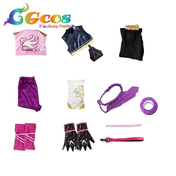 画像3: ヴァロラント（VALORANT）　ジェット（Jett）　コスプレ衣装 (3)