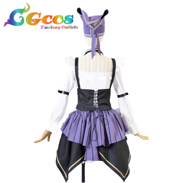 画像3: バーチャルYouTuber　VTuber　Shiori Novella(シオリ・ノヴェラ)　スシロー　コスプレ衣装 (3)