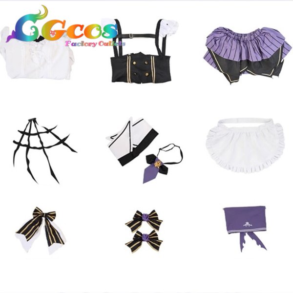 画像4: バーチャルYouTuber　VTuber　Shiori Novella(シオリ・ノヴェラ)　スシロー　コスプレ衣装 (4)