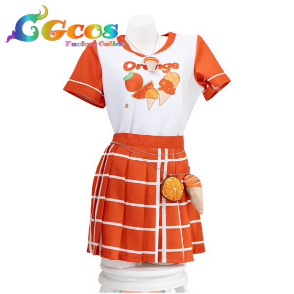 画像1: バーチャルYouTuber　VTuber　音乃瀬奏　ホロナツパラダイス　コスプレ衣装 (1)