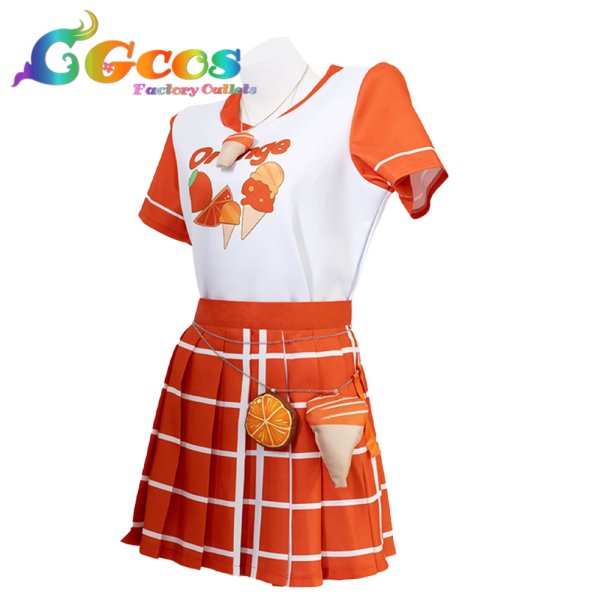 画像2: バーチャルYouTuber　VTuber　音乃瀬奏　ホロナツパラダイス　コスプレ衣装 (2)