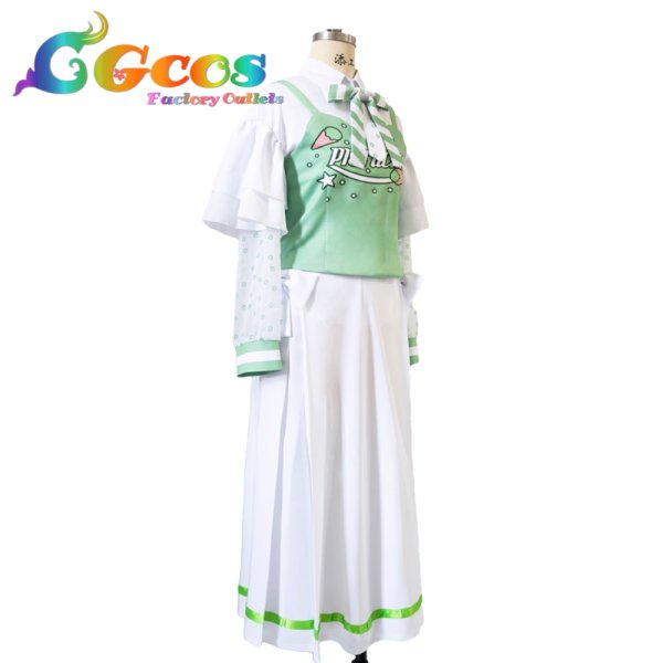 画像2: バーチャルYouTuber　VTuber　儒烏風亭らでん　ホロナツパラダイス　コスプレ衣装 (2)