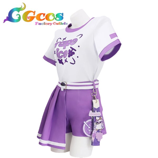 画像1: バーチャルYouTuber　Vtuber　轟はじめ　ホロナツパラダイス　コスプレ衣装 (1)