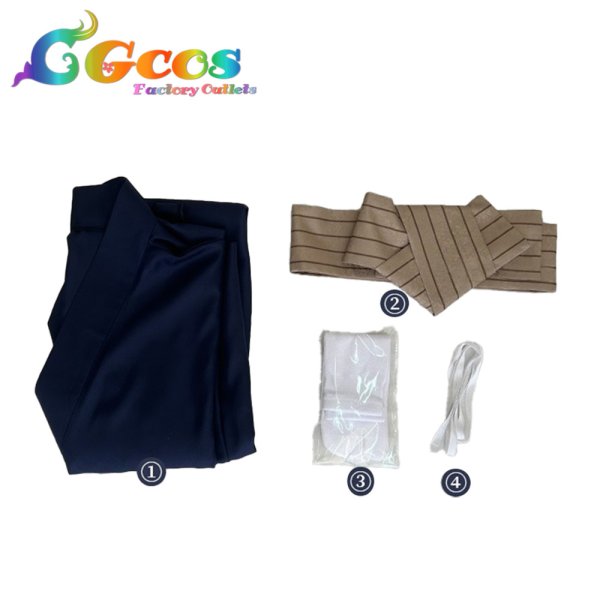 画像2: 鬼滅の刃　狛治　コスプレ衣装 (2)