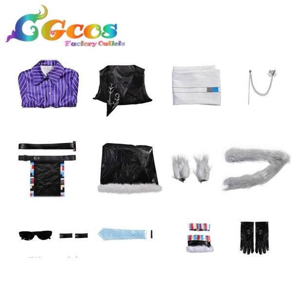 画像3: アークナイツ　荒蕪ラップランド　無秩序な謙遜　コスプレ衣装 (3)