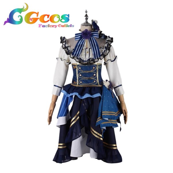 画像1: BanG Dream!（バンドリ！）　湊友希那　ノーブル・ローズ/2周年　コスプレ衣装 (1)