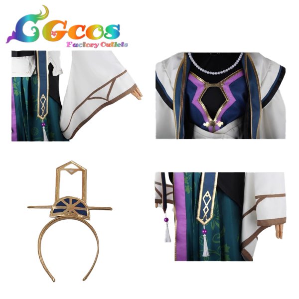 画像4: プロジェクトセカイ カラフルステージ！ feat. 初音ミク　神代類　古装参謀衣装　コスプレ衣装 (4)