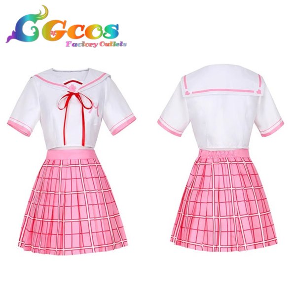 画像4: バーチャルYouTuber　Vtuber　さくらみこ　マリンセーラー衣装　コスプレ衣装 (4)