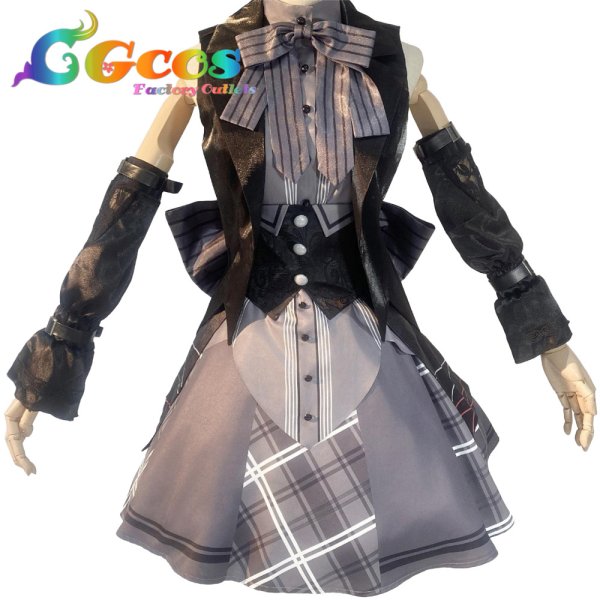 画像1: プロジェクトセカイ カラフルステージ！ feat. 初音ミク　朝比奈まふゆ　コスプレ衣装 (1)