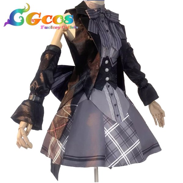 画像2: プロジェクトセカイ カラフルステージ！ feat. 初音ミク　朝比奈まふゆ　コスプレ衣装 (2)