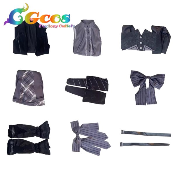 画像5: プロジェクトセカイ カラフルステージ！ feat. 初音ミク　朝比奈まふゆ　コスプレ衣装 (5)