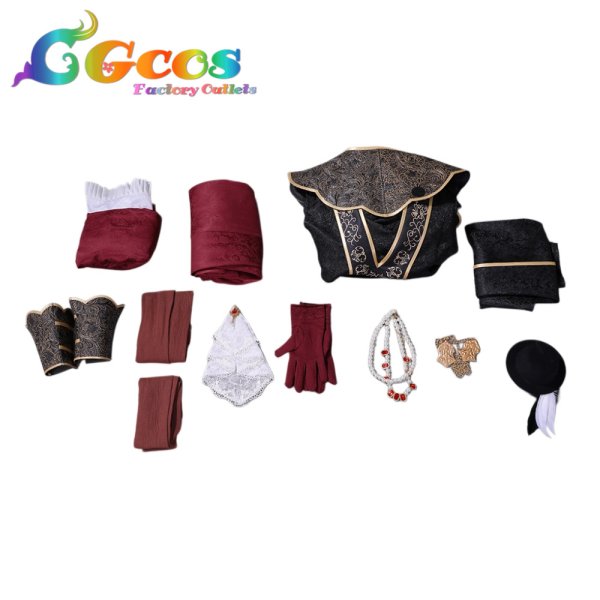 画像9: Bloodborne（ブラッドボーン）　時計塔のマリア　Knight's Set　コスプレ衣装 (9)