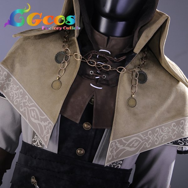 画像6: Bloodborne（ブラッドボーン）　墓暴きオレック　コスプレ衣装 (6)