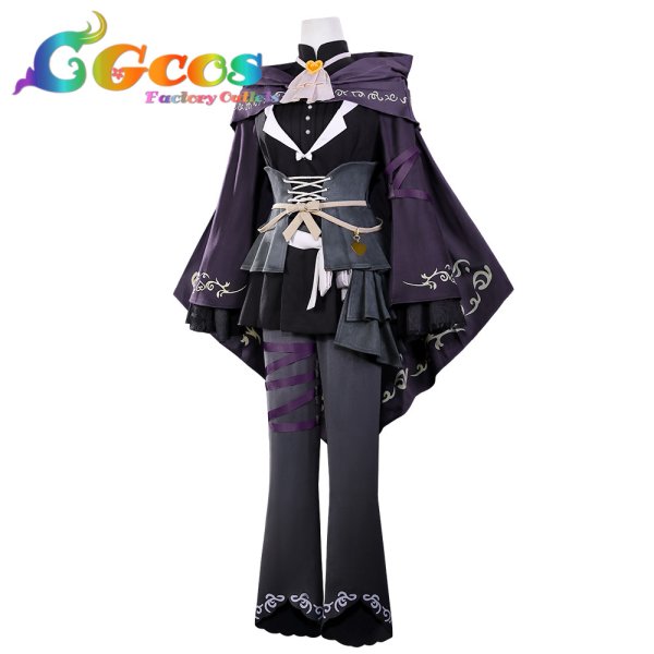 画像1: プロジェクトセカイ カラフルステージ！ feat. 初音ミク　東雲絵名　シーキング・クローク　ハーミット・サーチャー　コスプレ衣装 (1)