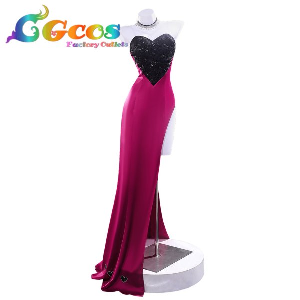 画像1: ハズビンホテル（Hazbin Hotel）　エンジェル・ダスト（Angel Dust）　Losin' Streak　サテン生地　コスプレ衣装 (1)