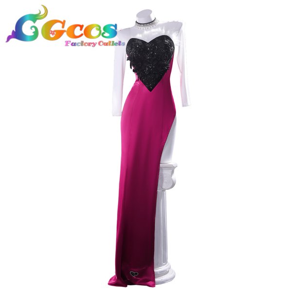 画像2: ハズビンホテル（Hazbin Hotel）　エンジェル・ダスト（Angel Dust）　Losin' Streak　サテン生地　コスプレ衣装 (2)