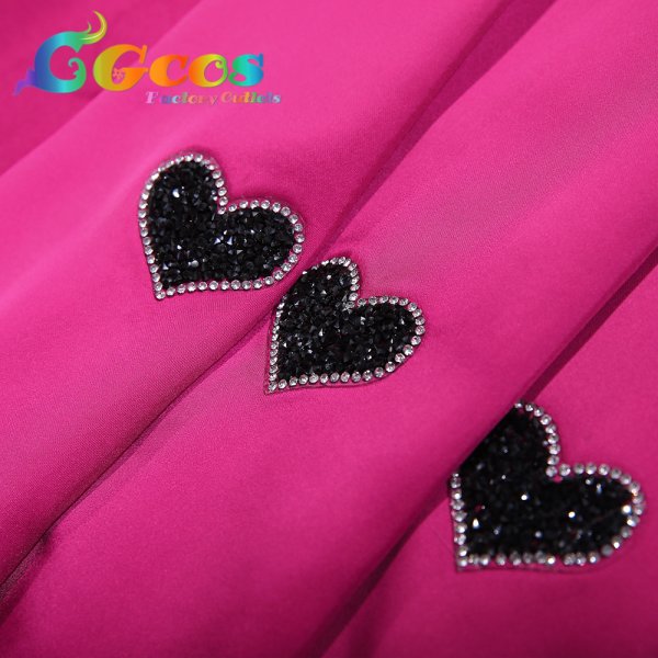 画像4: ハズビンホテル（Hazbin Hotel）　エンジェル・ダスト（Angel Dust）　Losin' Streak　サテン生地　コスプレ衣装 (4)