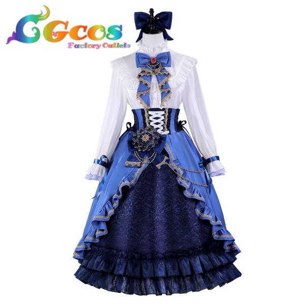 画像1: 86-エイティシックス-　ヴラディレーナ・ミリーゼ　くじぽっぷ　コスプレ衣装 (1)