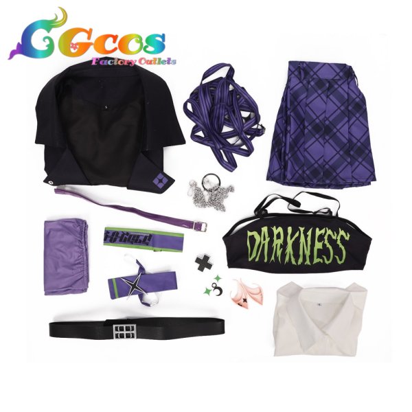 画像3: バーチャルYouTuber　Vtuber　ラプラス・ダークネス（La+ Darknesss）　2024新衣装　コスプレ衣装 (3)