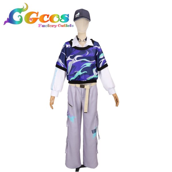 画像1: バーチャルYouTuber　Vtuber　花籠つばさ　コスプレ衣装 (1)