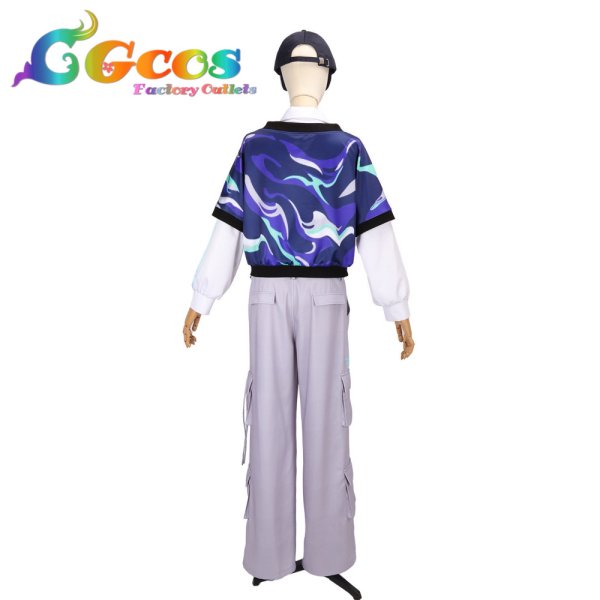 画像2: バーチャルYouTuber　Vtuber　花籠つばさ　コスプレ衣装 (2)