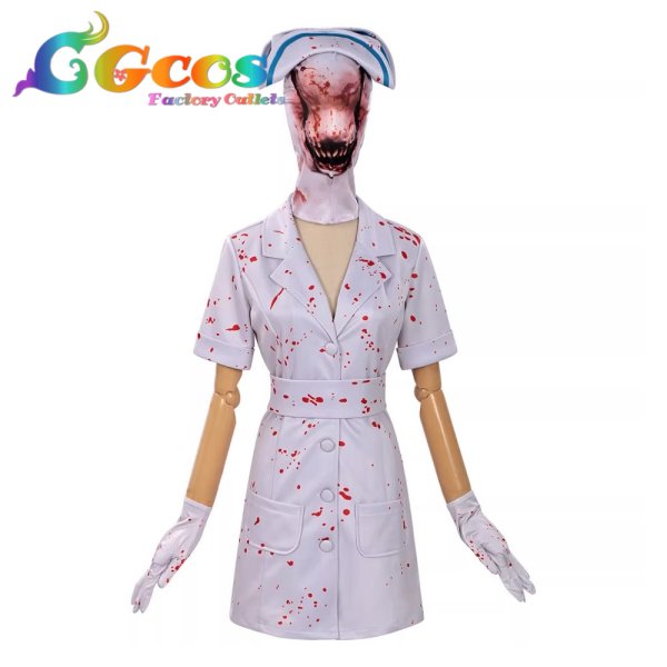 画像1: サイレントヒルf　バブルヘッドナース　コスプレ衣装 (1)