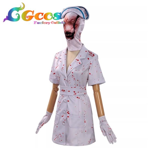 画像2: サイレントヒルf　バブルヘッドナース　コスプレ衣装 (2)