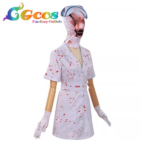 画像3: サイレントヒルf　バブルヘッドナース　コスプレ衣装 (3)