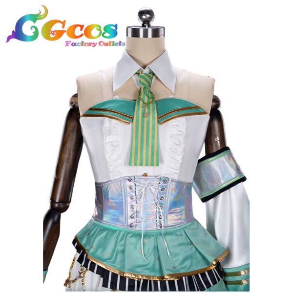 画像3: プロジェクトセカイ カラフルステージ！ feat. 初音ミク　初音ミク　5th Anniversary 感謝祭　コスプレ衣装 (3)