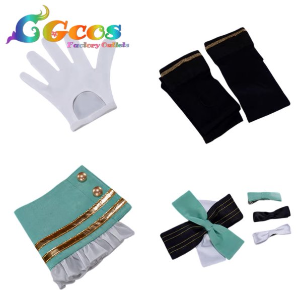 画像6: プロジェクトセカイ カラフルステージ！ feat. 初音ミク　日野森雫　5th Anniversary 感謝祭　コスプレ衣装 (6)