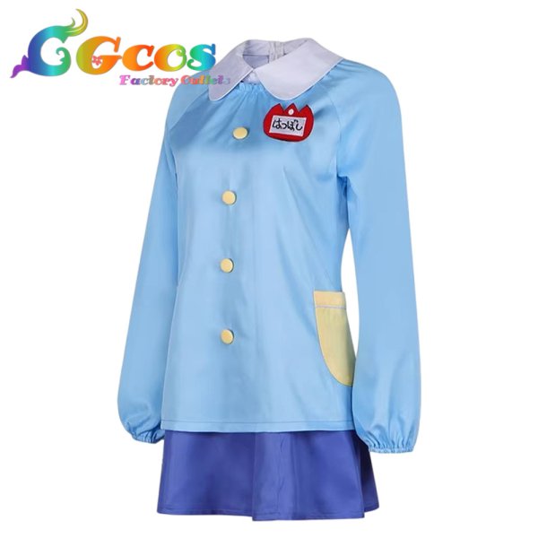 画像2: 学園アイドルマスター　紫雲清夏　チャイルドスモック　コスプレ衣装 (2)