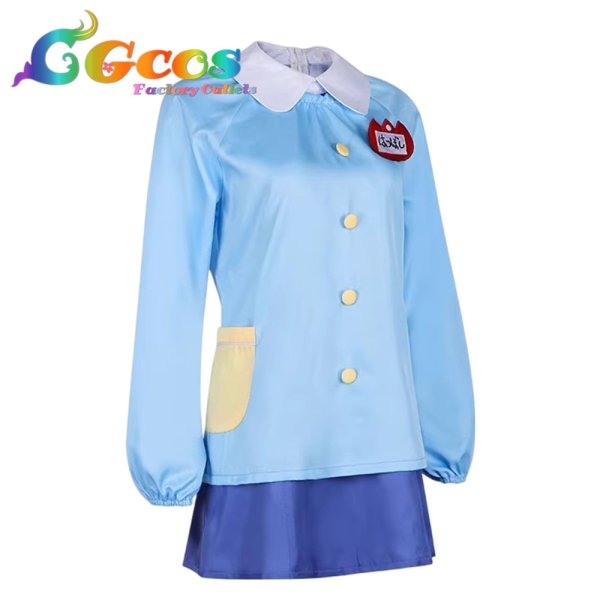 画像3: 学園アイドルマスター　紫雲清夏　チャイルドスモック　コスプレ衣装 (3)